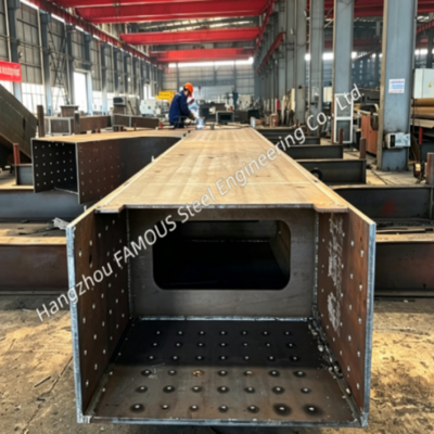 Complete Box Girder Bridge Package with Steel Box Beams, Galvanized Decking & Connection Kits