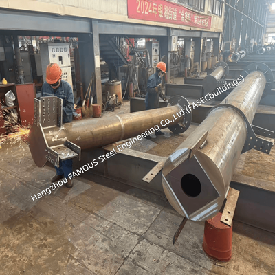 Custom Structural Tubular Columns to ASTM A500 & A572 for Industrial and Commercial Buildings