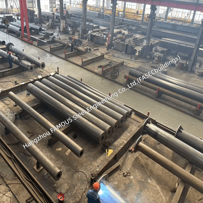 AS/NZS 3678 Tubular Steel Columns for Port and Marine Structures – Custom Fabricated to AS4100 with AWS D1.1 Welding