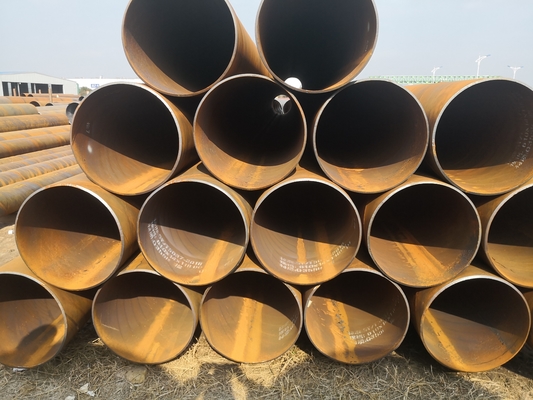 Structural Steel Pipes Piling Bridge Port Cold Formed Steel Construction Fabrication ASTM A252