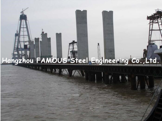 Truss Span Steel Girder Bridge Construction Composite Railway Bridges Train Railroad