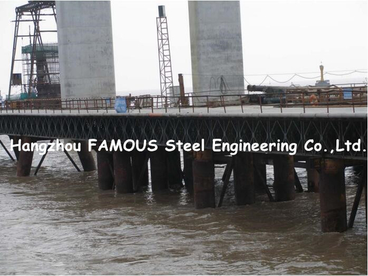 Truss Span Steel Girder Bridge Construction Composite Railway Bridges Train Railroad