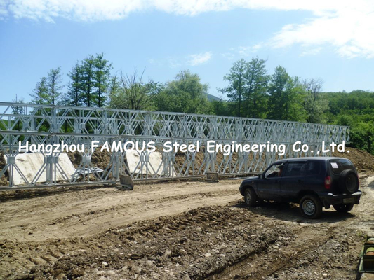 Truss Span Steel Girder Bridge Construction Composite Railway Bridges Train Railroad