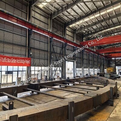 Modern Architectural Steel Arch Bridge – Custom Landmark Steel Bridge Engineering