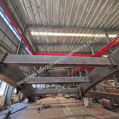 Prefabricated AASHTO LRFD Steel Arch Bridge for Highway and River Crossing Projects