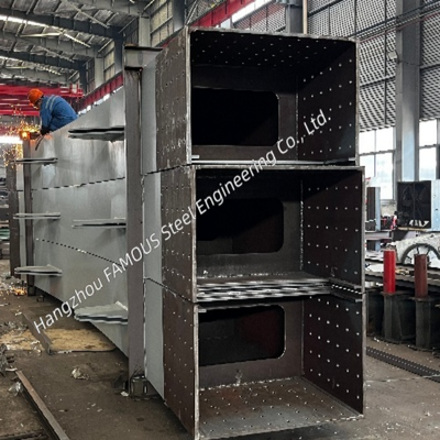 Complete Box Girder Bridge Package with Steel Box Beams, Galvanized Decking & Connection Kits