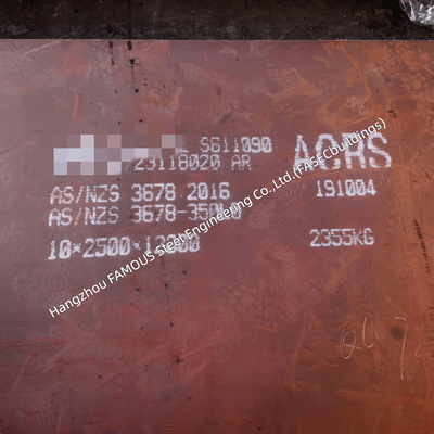 Custom Cut High-Strength AS/NZS3678-350 Steel Plates for Heavy Infrastructure Fabrication Projects