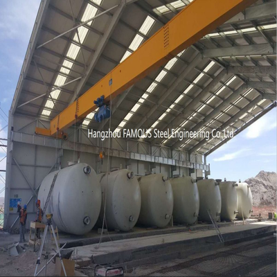 Customized Steel Factory Building with CE-Marked Truss for Manufacturing Plants
