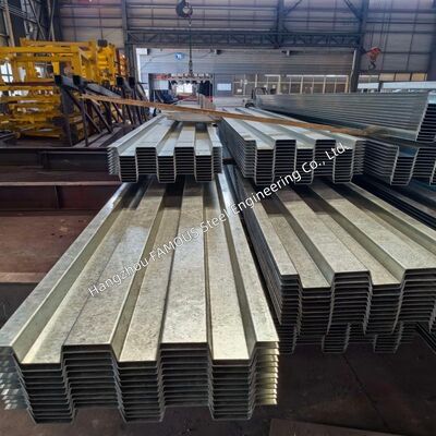 Permanent Galvanized Steel Bridge Deck Formwork – Comflor-Equivalent Engineered Structural Profiles
