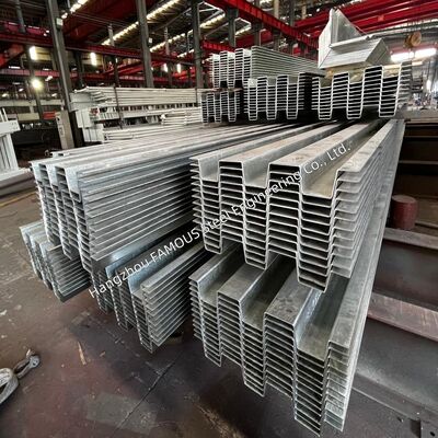 Long-Span S350 Galvanized Composite Bridge Decking, 4mm Permanent Formwork